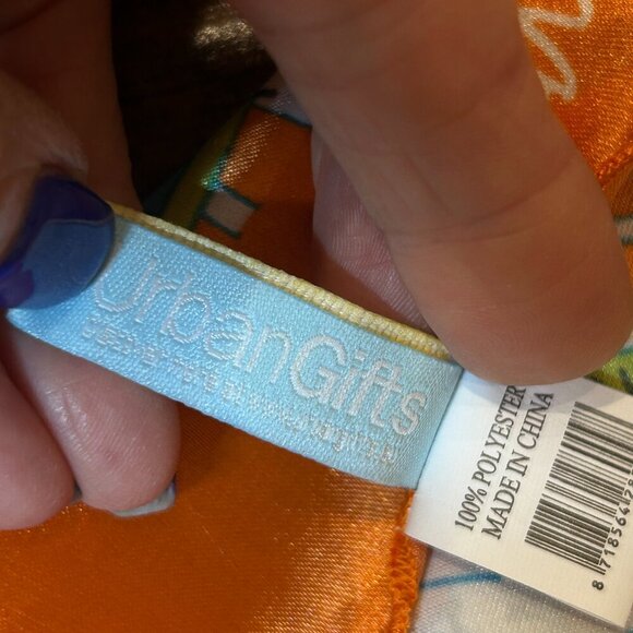 Collectible Amsterdam Street Map Souvenir Square Scarf - Picture 8 of 12